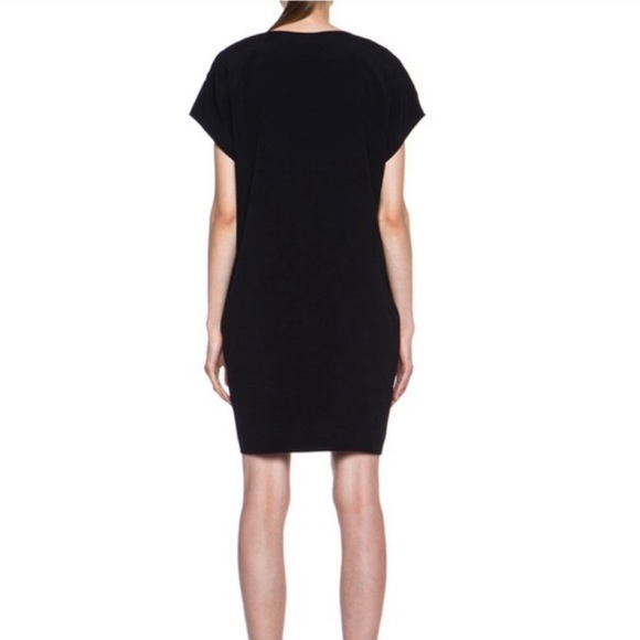 Vince Black Silk Shift Dress, S. - Picture 6 of 8